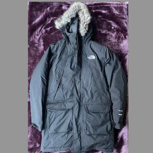 The North Face BOYS' MCMURDO PARKA Waterproof Jacket Coat Black XL